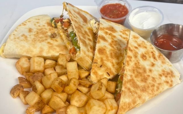 Sunrise Quesadilla wrap